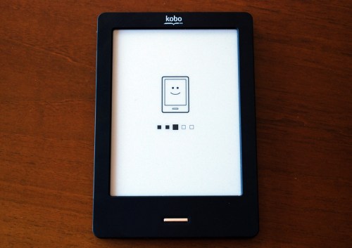 Kobo Touch Avvio
