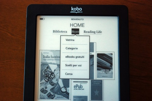 Kobo Touch Store