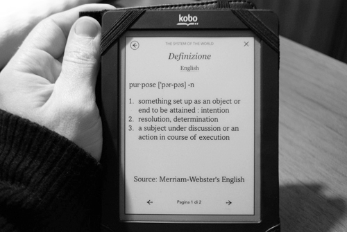 Merriam-Webster su Kobo Touch