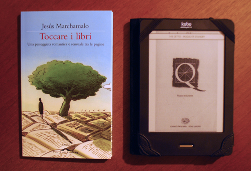 Toccare i libri di Marchamalo