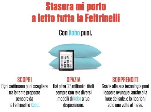     Novità per Librerie Feltrinelli ed ebook, da metà ottobre cosa cambia dopo l'accordo con Kobo