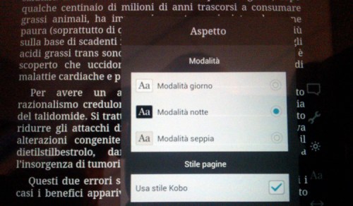 Kobo-Arc-7HD-modalita-notte