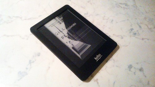 Un Kobo Glo con lo schermo rotto