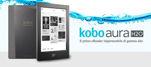 Mi è caduto un ebook nella vasca: il Kobo Aura H20
